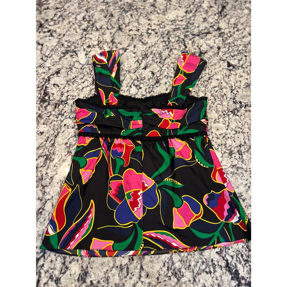 Marc Jacobs silk top size 4 back zip - Picture 6 of 7